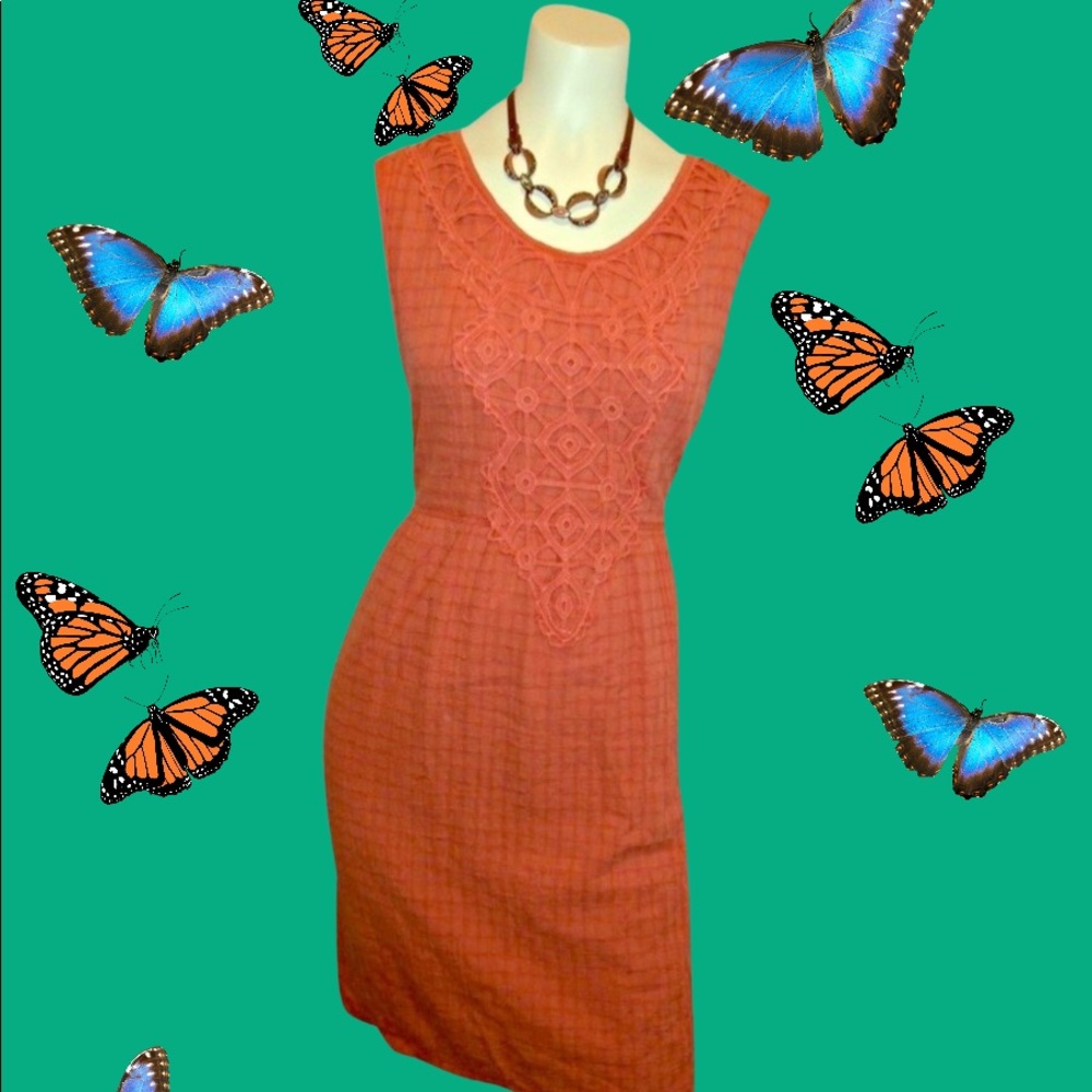 🔥NEW- Max Studio Coral Casual Dress